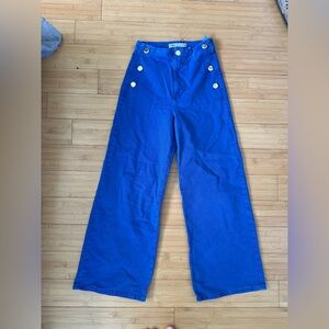 NWT Zara Denim Blue Jeans